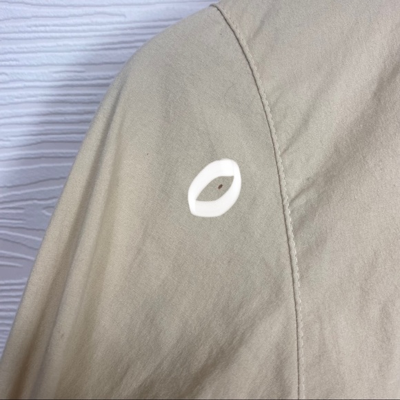 Thomas Burberry Tan collared button down shirt small 40 - Picture 11 of 11